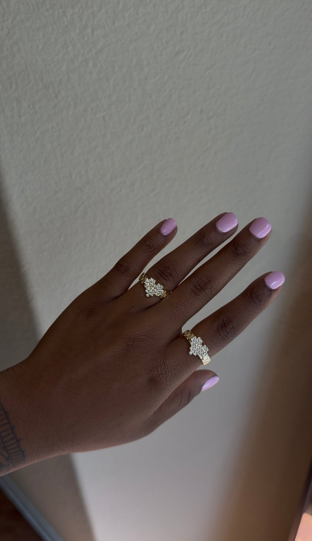 pixel heart ring