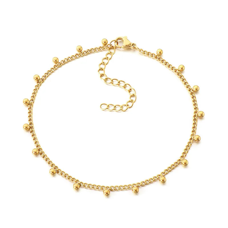 small beads anklet