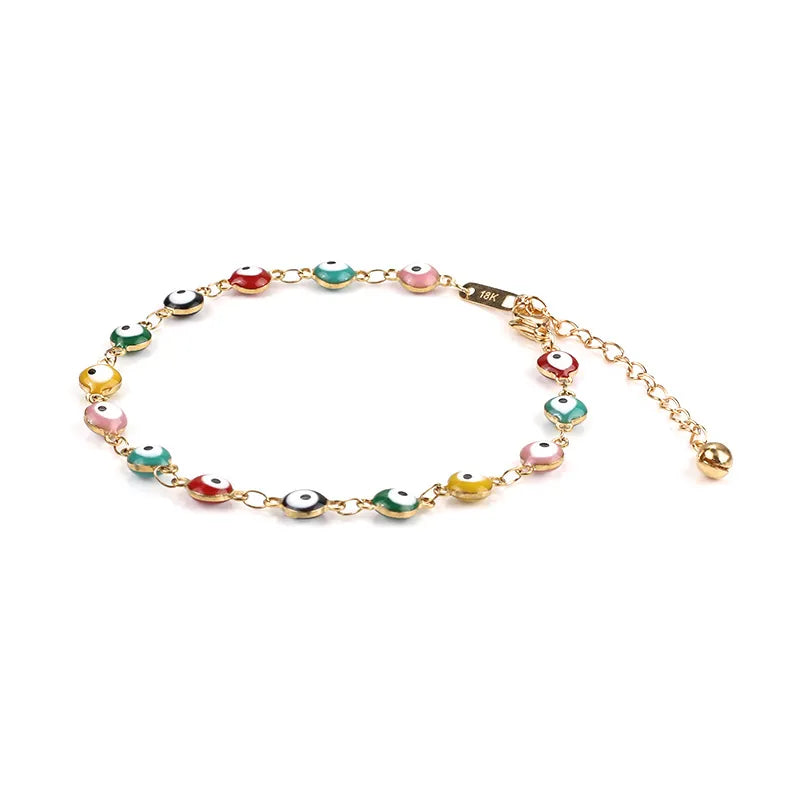 evil eye anklet
