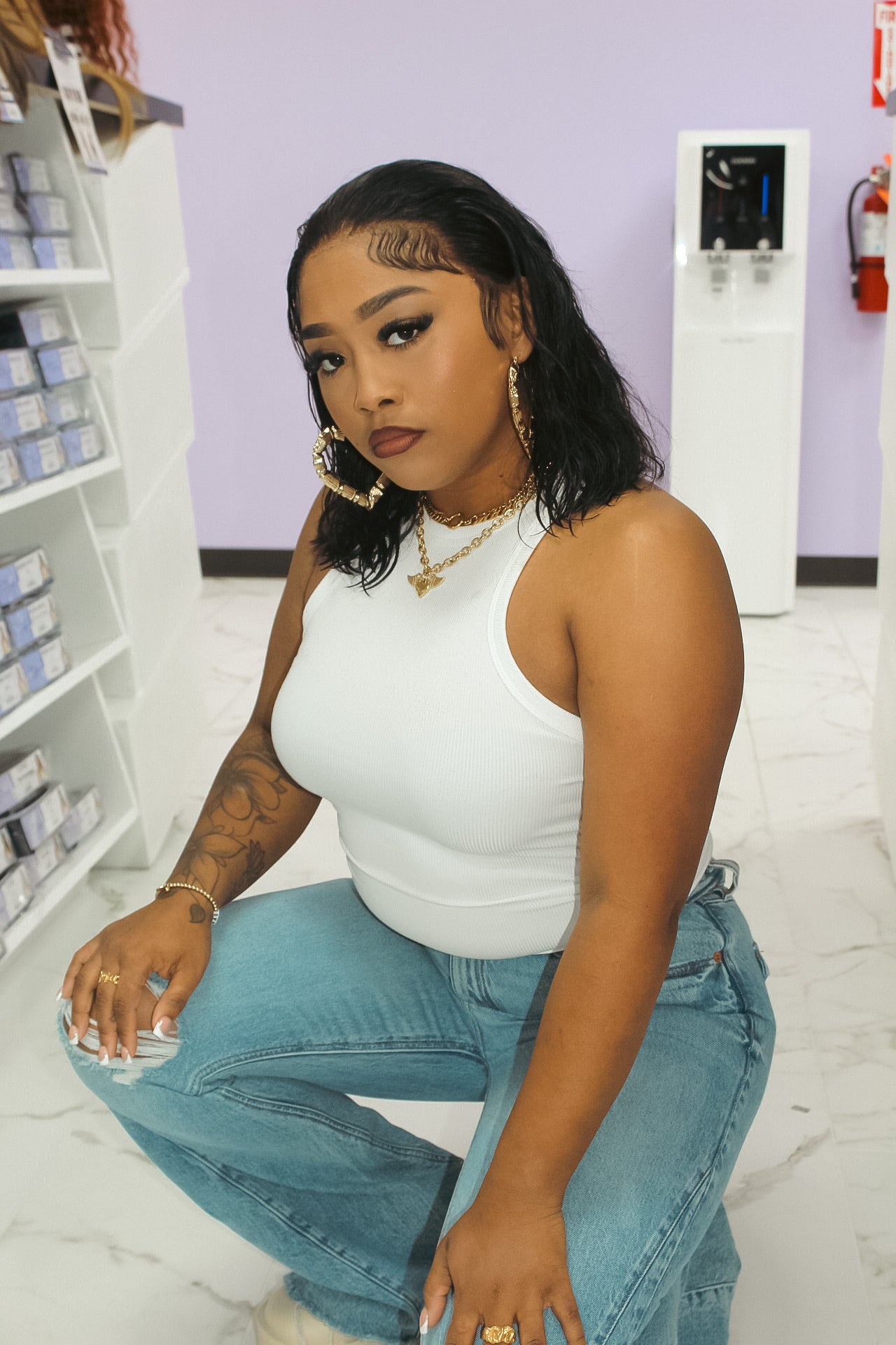 fly girl necklace