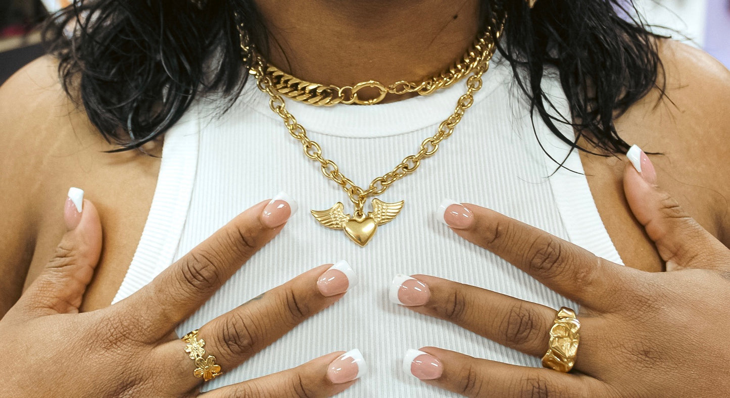 fly girl necklace