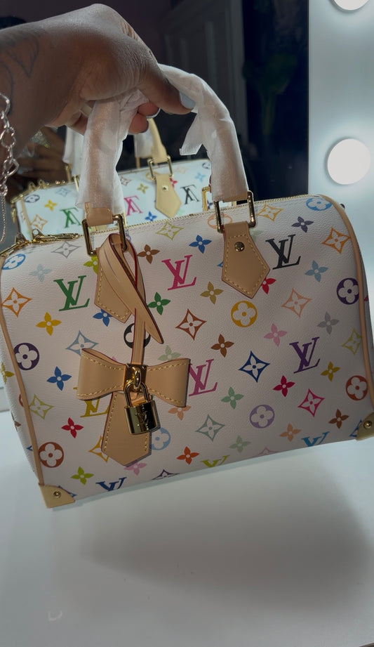 rainbow lux 25 handbag