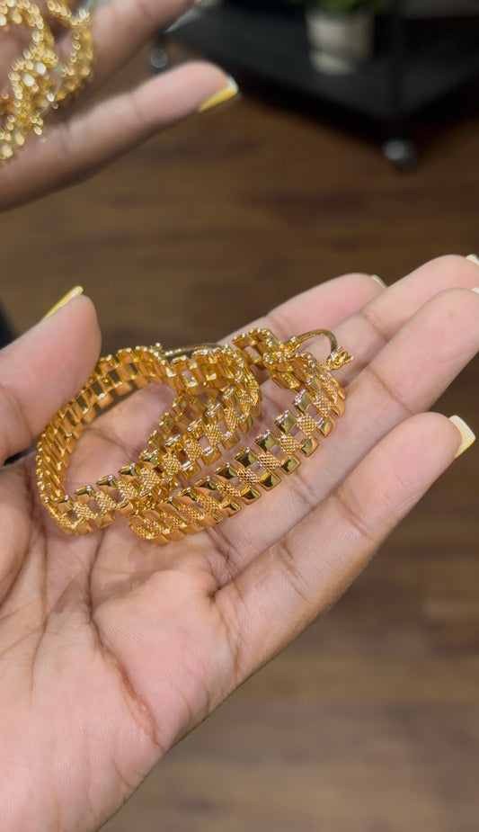 rolex hoop earrings