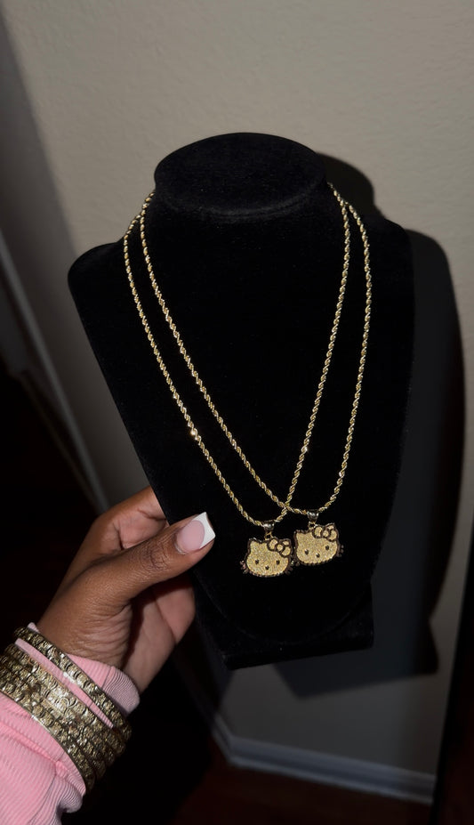 hk face necklace