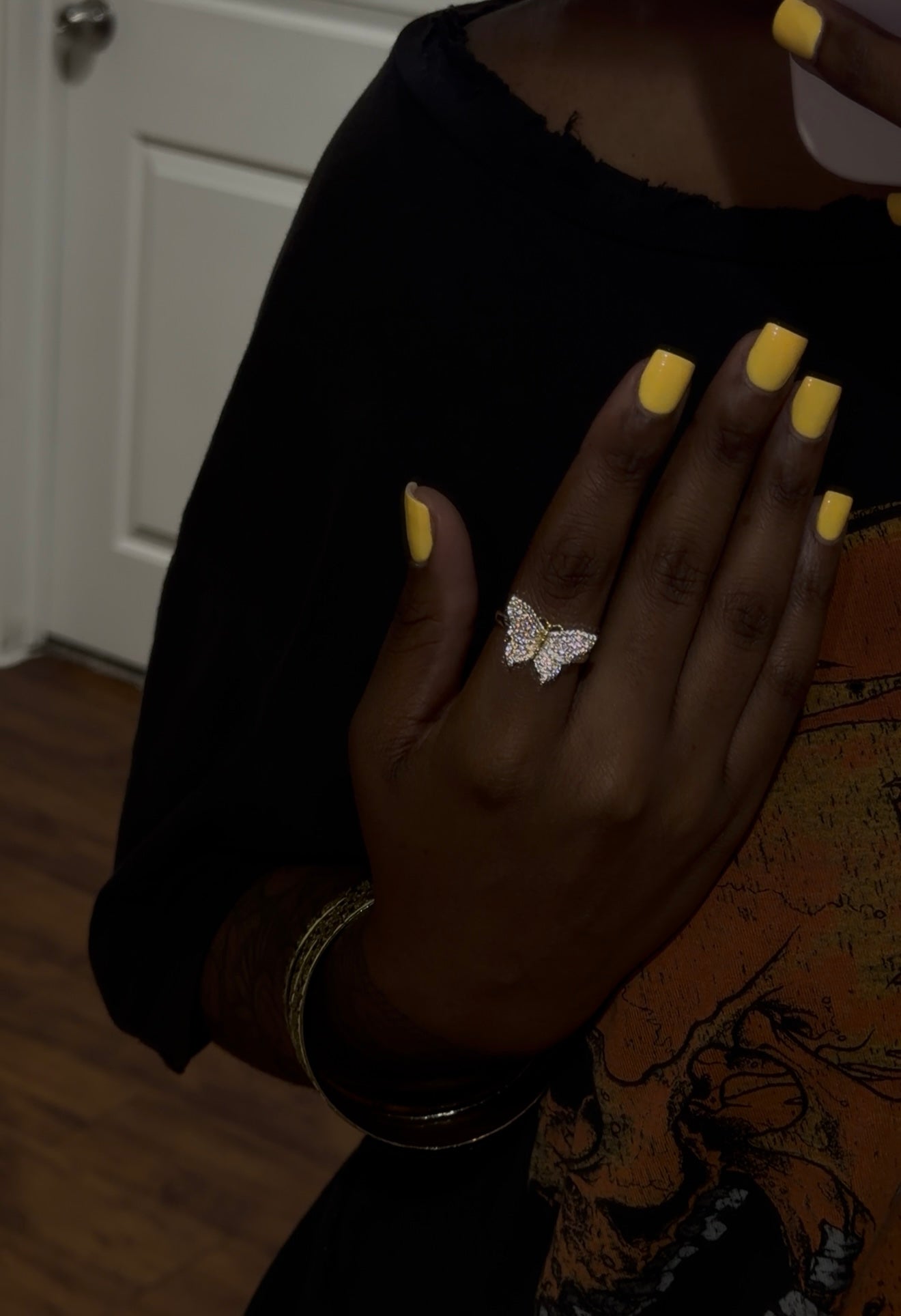 butterfly ring