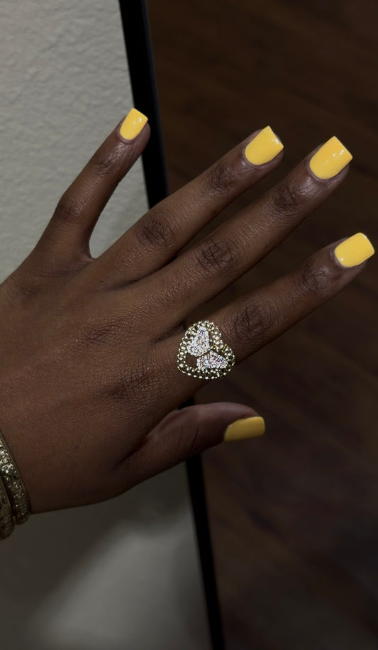 rolex butterfly ring
