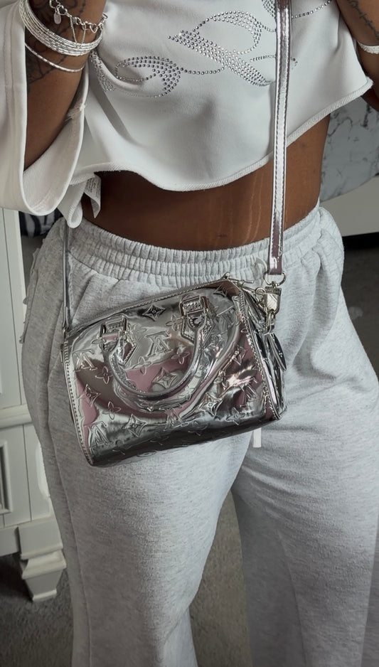 metallic lux 20 handbag