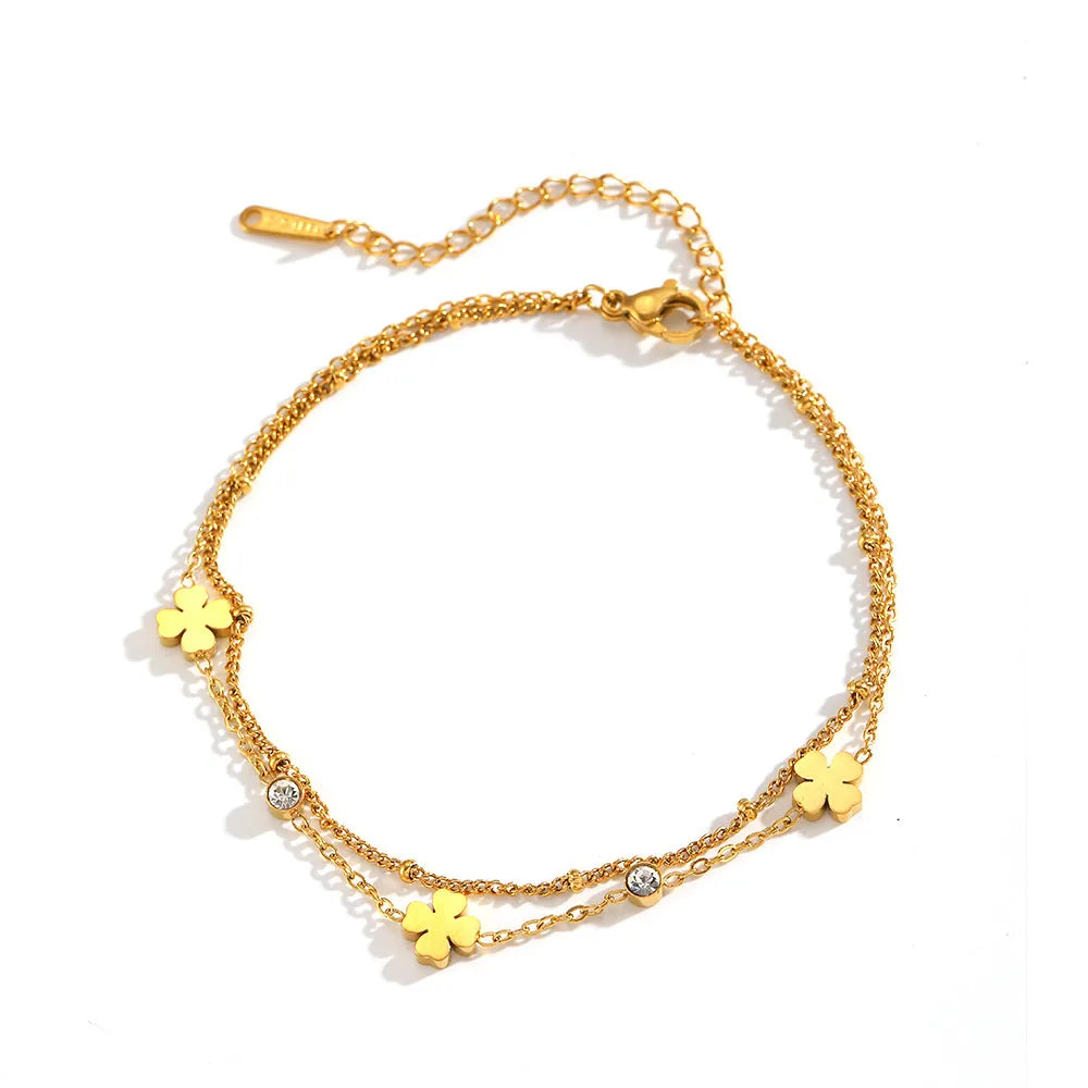 clover anklet