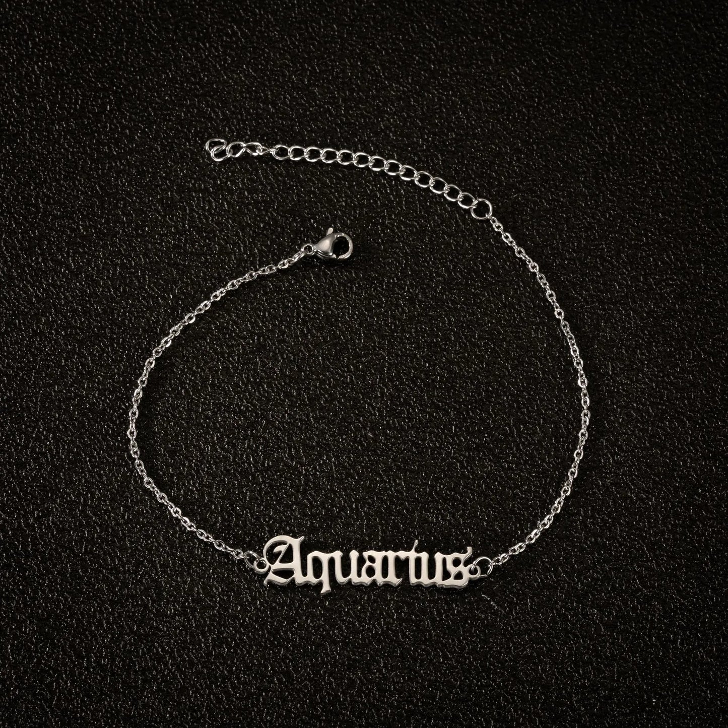 zodiac sign anklet
