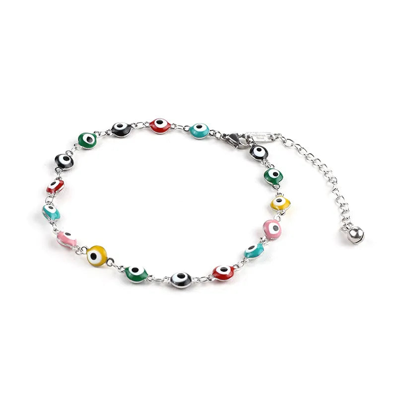evil eye anklet