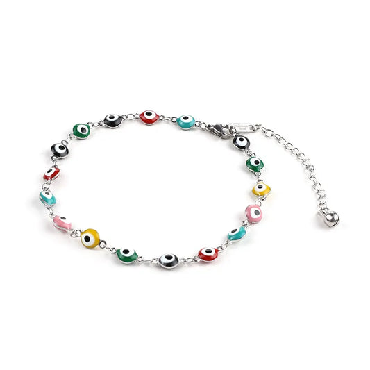 evil eye anklet